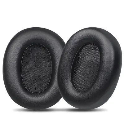Združljivi nadomestni ušesni blazinici iz proteinskega usnja za Edifier W800BT Free Black