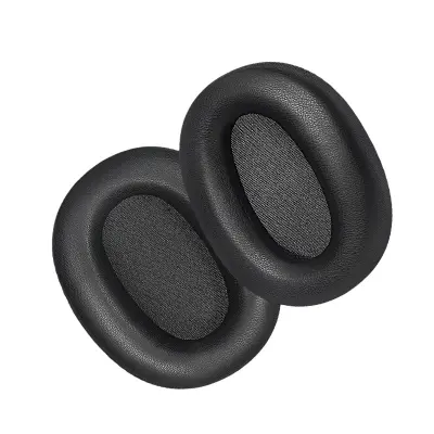 Zamenljive ušesne blazinice iz proteinskega usnja, združljive s slušalkami Edifier W830NB - 2 kosa Black