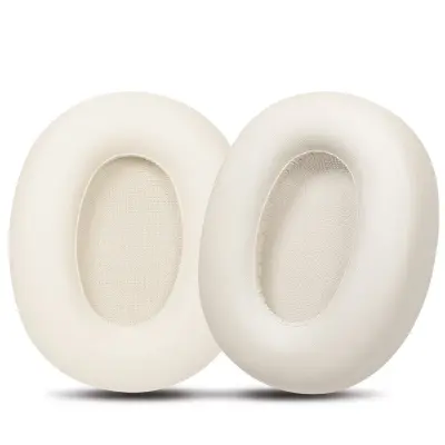 Združljivi nadomestni ušesni blazinici iz proteinskega usnja za Edifier W800BT Free White
