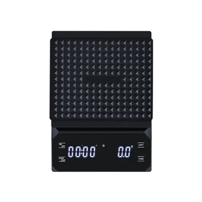 Precizna tehtnica za kavo - z nedrsečo podlogo Black