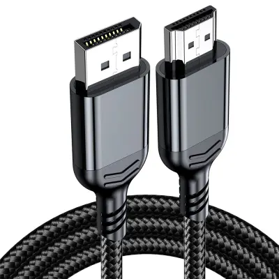 4K@30Hz DisplayPort na HDMI adapter kabel - Visoka ločljivost videa in zvoka  1,5 m
