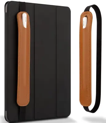 Etui za Apple Pencil, ovoj za držalo za pisalo iz PU usnja za iPad Pencil Brown