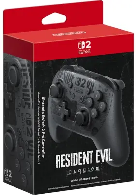 NINTENDO SWITCH 2 PRO-CONTROLLER RESIDENT EVIL REQIUEM EDITION