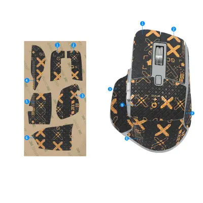 Izboljšane nalepke za miško za Logitech MX Master 3S Gold