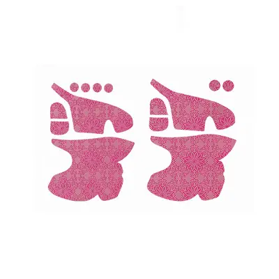 Izboljšajte svoj oprijem: Roza snežinka za Sony PS5 krmilnik