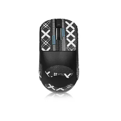 Izboljšane nalepke za miško za boljši oprijem - Črn tisk s popolno pokritostjo