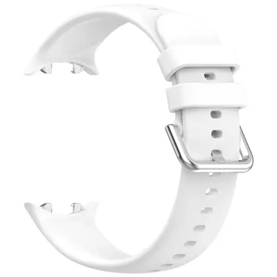 Združljiv s Honor Watch Fit Silikonski pašček - Eleganten in udoben White