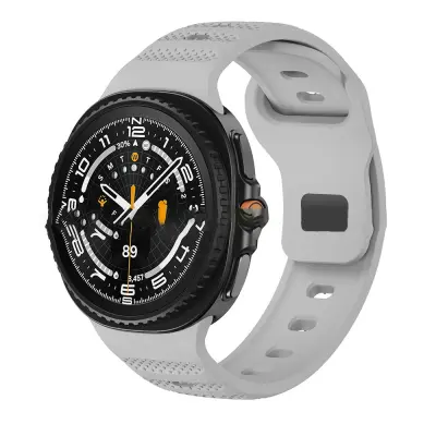 Združljiv s Samsungom WATCH8/Classic 22MM silikonski pašček za uro Grey