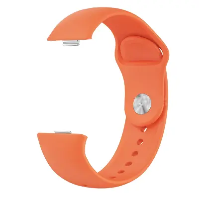 Združljiv s Huawei Fit 4 in WATCH FIT 3: Silikonski pašček z zaponko Orange