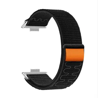 Eleganten najlonski pašček z zanko za Huawei Watch Fit 4 Pro Black