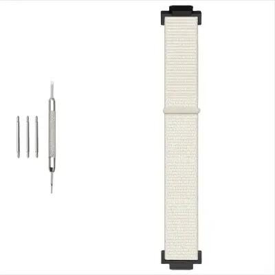 Pašček za Casio G-Shock: Najlonski pašček za uro za DW-5600 GA-110 White