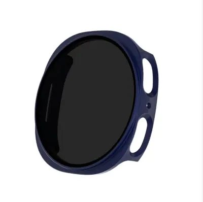 Kompatibilno s Samsung Watch8 40mm zaščitno ohišje z zaščito zasebnosti Blue S