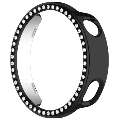 Združljivo ohišje z eno vrsto diamantov za Xiaomi Watch S4 41mm Black