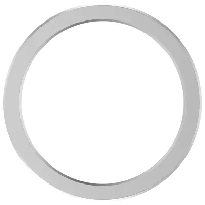 Kompatibilen s CMF Watch Pro 2 Kovinski okvir + komplet kaljenega stekla Silver