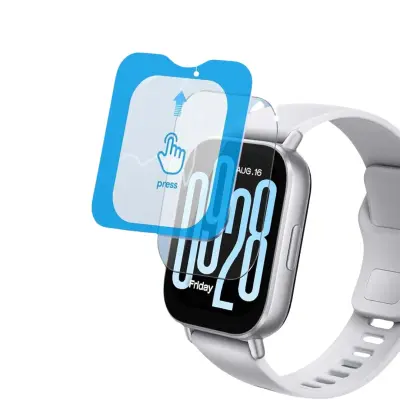 Združljivo s kaljenim steklom za zaščito zaslona Redmi Watch 5 - Prozorno