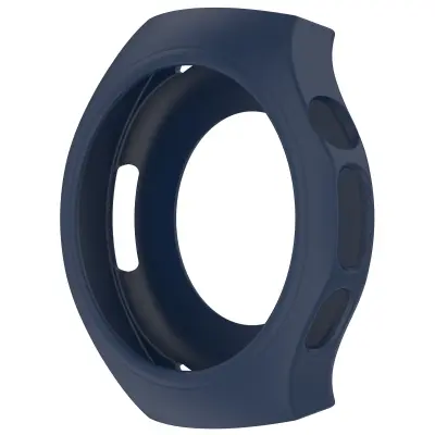 Združljiv s Huawei Watch 5 (42 mm) silikonski zaščitni ovitek - črn Blue