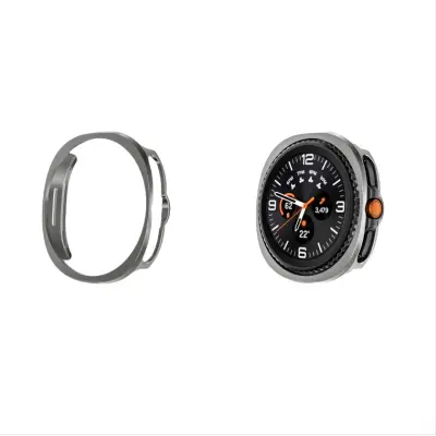 Združljiv Samsung Watch8 40mm zaščitni ovitek - črn, odporen na udarce Grey M