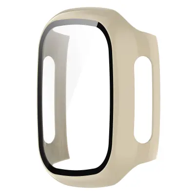 Slonokoščeno belo ohišje za Xplora X5 Play - zaščita zaslona iz PC-ja in kaljenega stekla