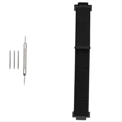 Pašček za Casio G-Shock: Najlonski pašček za uro za DW-5600 GA-110 Black