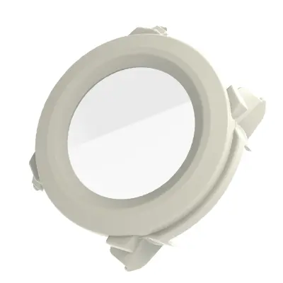 Ovitek za Garmin Instinct 3 - PC + kaljena folija White 40 mm