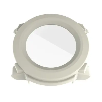 Ovitek za Garmin Instinct 3 - PC + kaljena folija White 45 mm