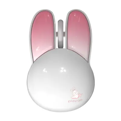 BREZŽIČNA MIŠKA MOFII + BLUETOOTH RABBIT M6DM GLOSSY (BELO-ROZA)