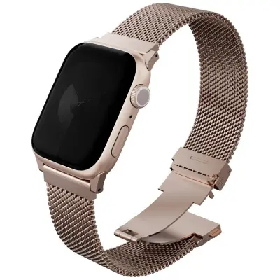 UNIQ DANTE PRO PAŠEK ZA APPLE WATCH 49MM 46MM 45MM 44MM NERJAVEČE JEKLO