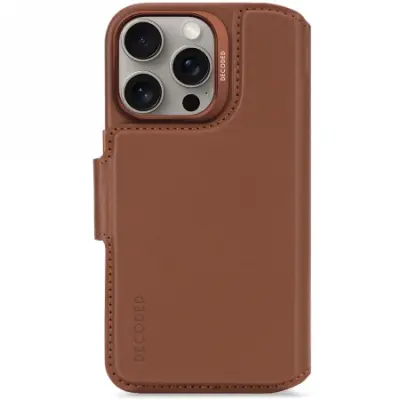 DEKODIRAN USNJENI OVITEK IPHONE 16 PRO ZA MAGSAFE Z DENARNICO ZA TELEFON