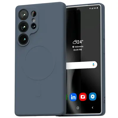 OVITEK MERCURY ZA MAGSAFE POLSILIKONSKI ZA IPHONE 14 15 13 12 PRO MAX