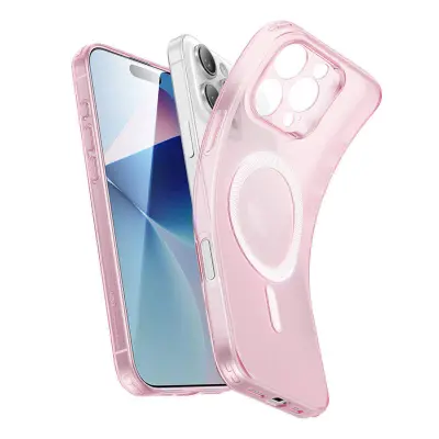ESR ZERO CLEAR CASE (HALOLOCK) ZA IPHONE 16 PRO (ROZA)