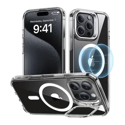 OVITEK ESR CLASSIC HYBRID HALOLOCK ZA IPHONE 16 PRO Z MAGNETNIM STOJALOM