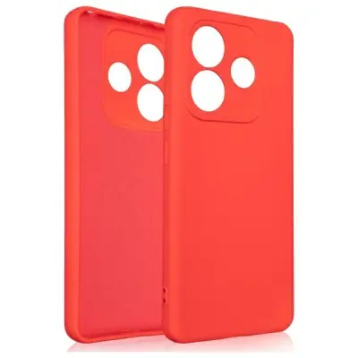 SILIKONSKI OVITEK BELINE ZA XIAOMI REDMI NOTE 14 OVITEK ZMEHČAN Z ZAŠČITO