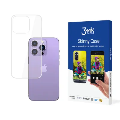OVITEK 3MK SKINNY ZA TELEFON IPHONE 14 PRO TANEK IN ODPOREN NA PRASKE