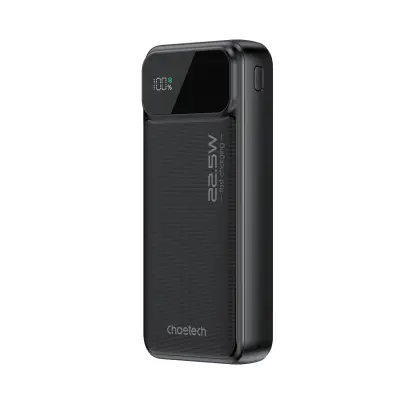 CHOETECH POWERBANK 20000MAH 22,5W PD ZA TABLICE IN PAMETNE TELEFONE Z USB-C 22,5W