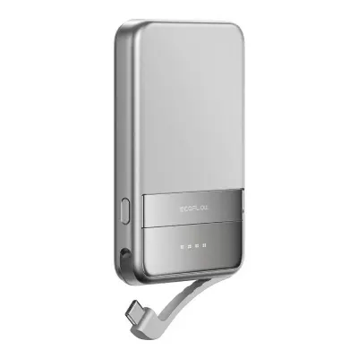 ECOFLOW RAPID MAGNETIC POWER BANK, 5000 MAH, (SREBRNA)