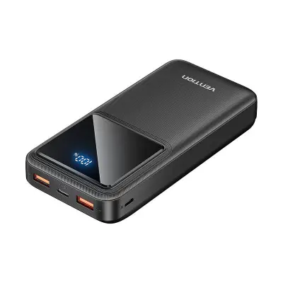 VENTION POWERBANK 20000MAH ZA ANDROID 2XUSB-A USB-C 22,5W HITRO POLNJENJE