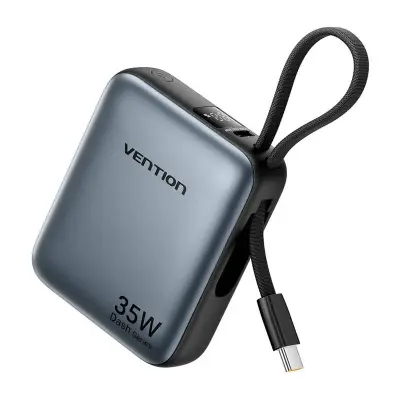 VENTION POWERBANK 10000MAH 35W ZA KOMPAKTNO POLNJENJE TELEFONOV IN NAPRAV