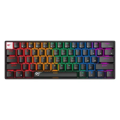 HAVIT KB903L ŽIČNA RGB MEHANSKA/IGRALNA TIPKOVNICA (ČRNA)