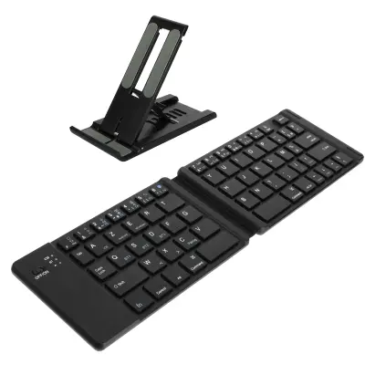Mini tipkovnica Bluetooth QWERTY, Android, iOS in Windows, vključena podpora