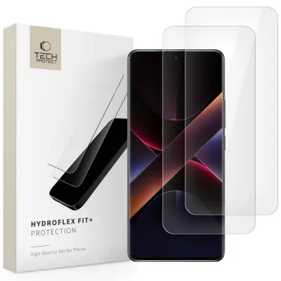 TECH-PROTECT HYDROFLEX FOLIJA ZA XIAOMI REDMI NOTE 14 PRO 5G POCO X7 2-PAK.