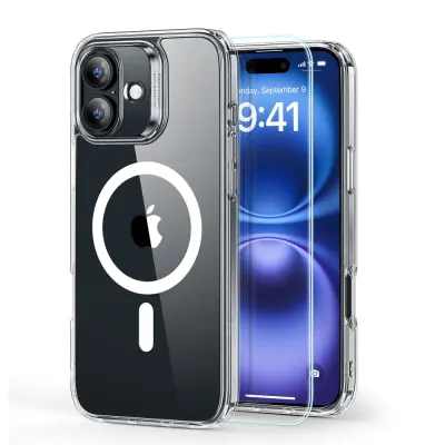 ESR HYBRID CASE HALOLOCK ZA IPHONE 16 KOMPLET ZAŠČITE ZA EKRAN