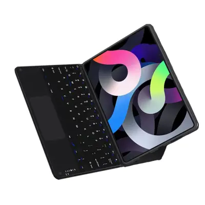 Ohišje za tipkovnico iPad Pro 13 inch s sledilno ploščico - Črna