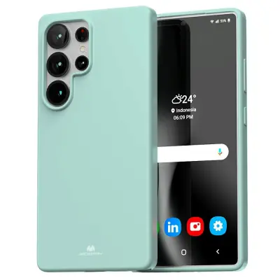 OVITEK MERCURY SOFT SAM S25 ZA SAMSUNG GALAXY S23 S22 S21 Z VISOKO ZAŠČITO