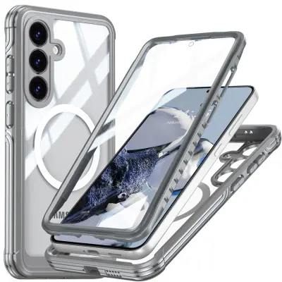 Odporen na udarce etui za Samsung S25 s popolno zaščito telesa