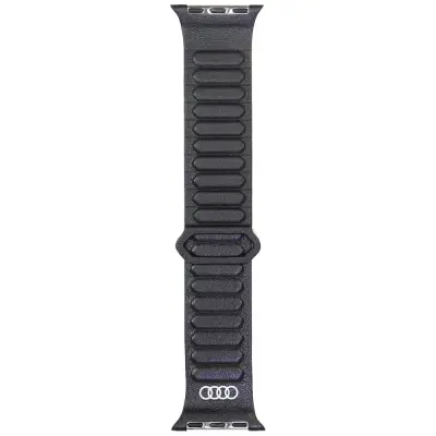 AUDI APPLE PAŠEK ZA URO 40 41 42MM MAGNETNI OBROČ IZ PRAVEGA USNJA