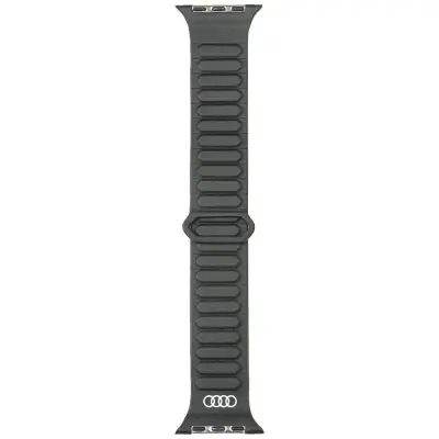 AUDI PAŠEK ZA APPLE WATCH 44 45 46 49MM MAGNETNI OBROČ IZ SINTETIČNEGA USNJA