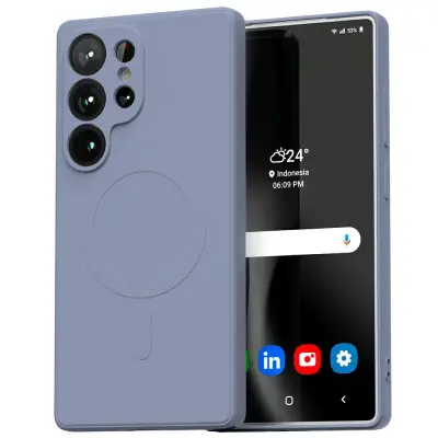 OVITEK MERCURY ZA MAGSAFE POLSILIKONSKI ZA IPHONE 14 15 13 12 PRO MAX