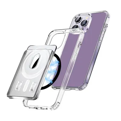 Magnetni nosilec za kartice, združljiv z MagSafe