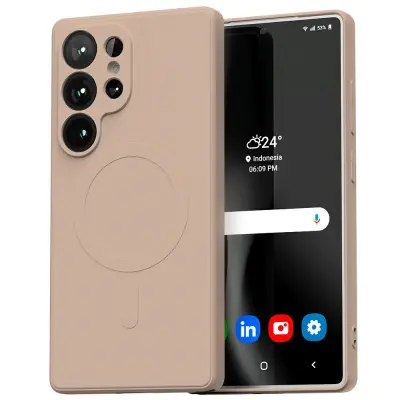 POLSILIKONSKI OVITEK MERCURY ZA SAMSUNG S25 ULTRA S938 ZA MAGSAFE ZAŠČITO