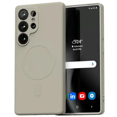 OVITEK MERCURY ZA MAGSAFE POLSILIKONSKI ZA SAMSUNG S25 ULTRA S938 ZAŠČITA